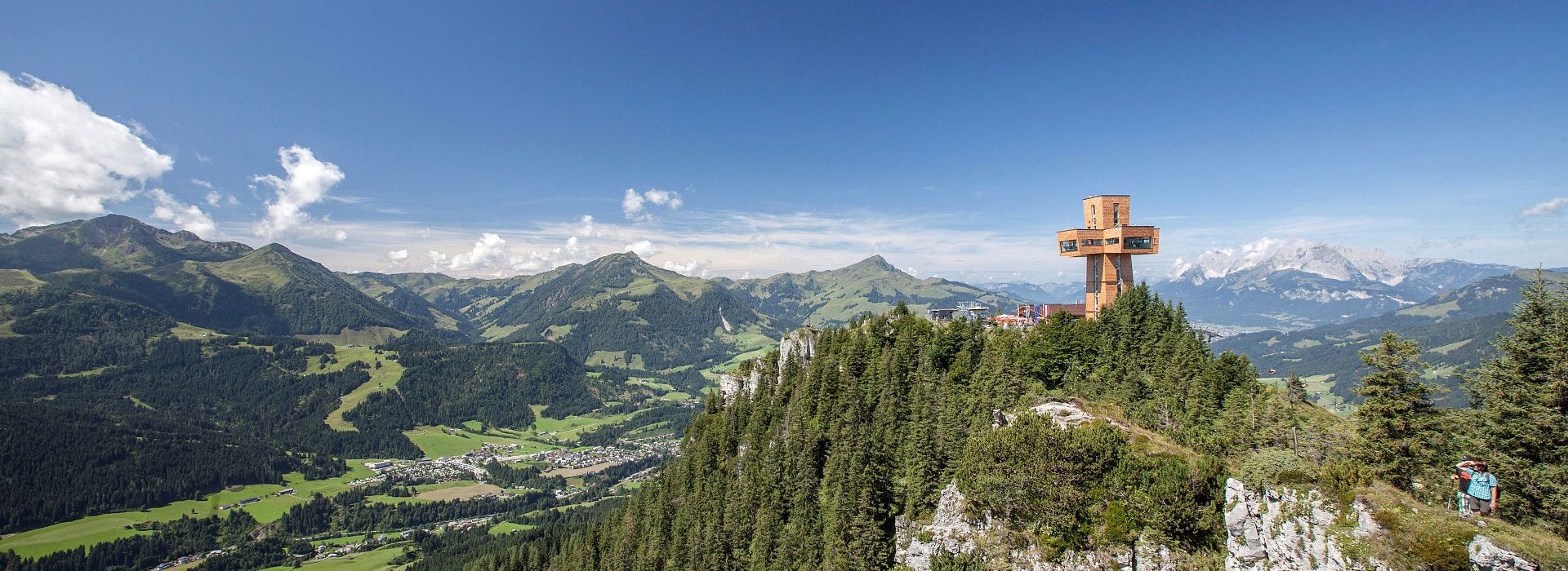 Blick über das Pillerseetal