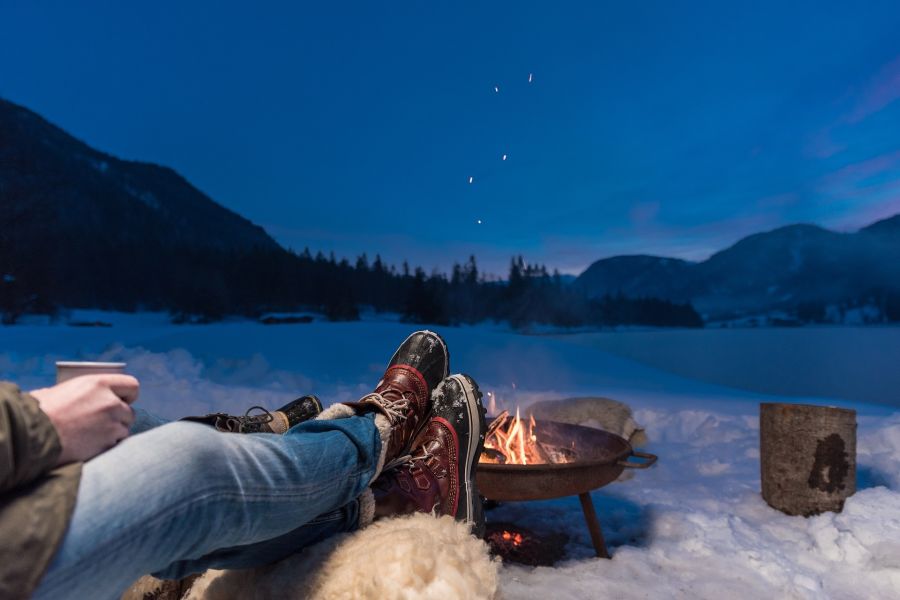 Lagerfeuerromantik am Pillersee