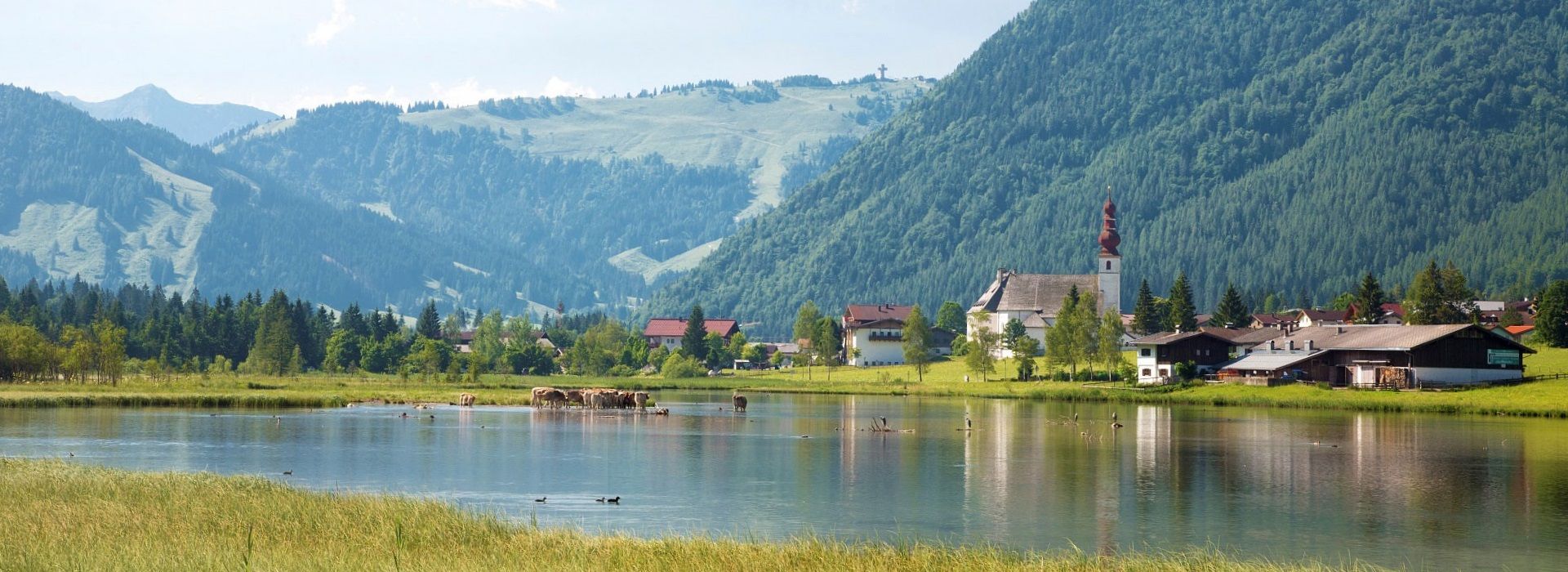 Der Pillersee mit Blick auf St. Ulrich