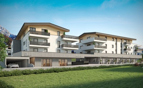 Neubauprojekt Ansicht Südost