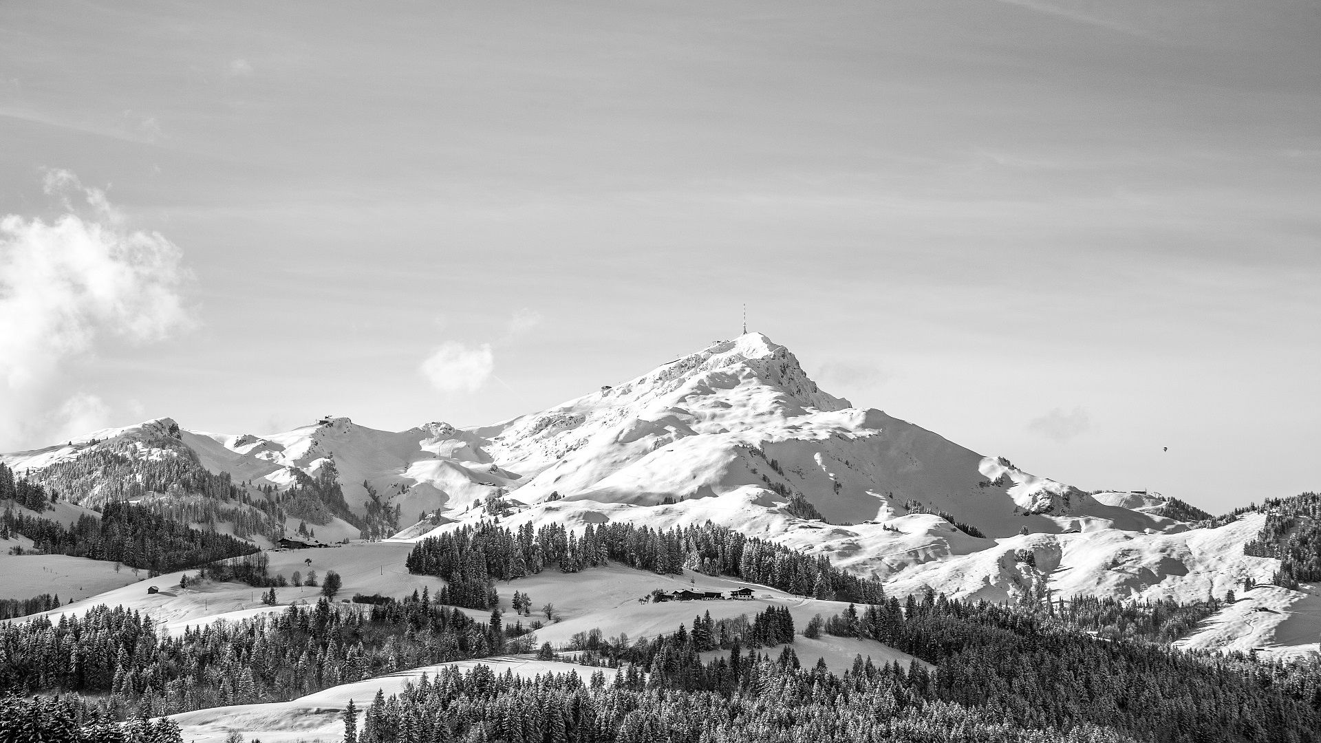 Blick auf das Kitzbüheler Horn